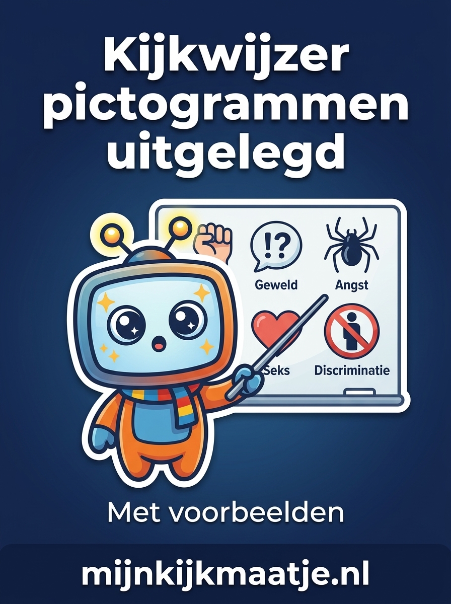 Alle Kijkwijzer pictogrammen uitgelegd (met voorbeelden)