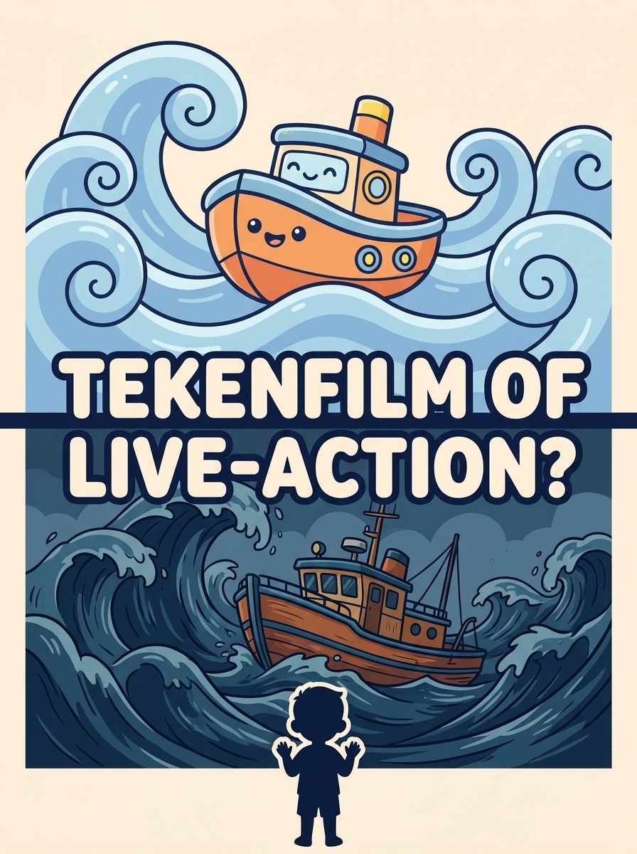 Tekenfilms vs live-action: wat past bij welke leeftijd?